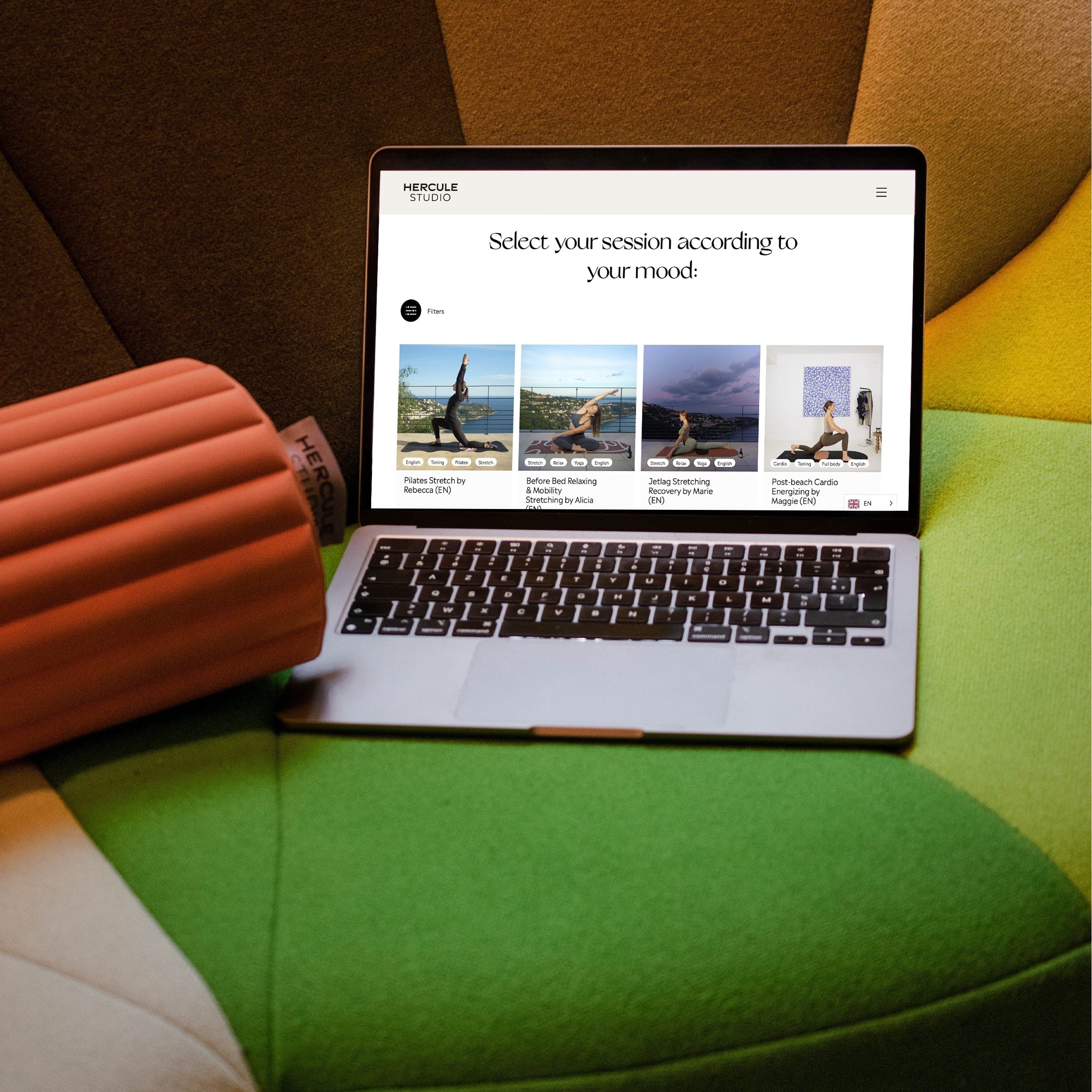 Le Studio Hercule : la plateforme digitale d’entraînement à emmener même en vacances !