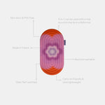 Mini tapis de sol pad de confort de la marque hercule studio modèle galé couleur spring packshot déplié avec éléments de réassurance